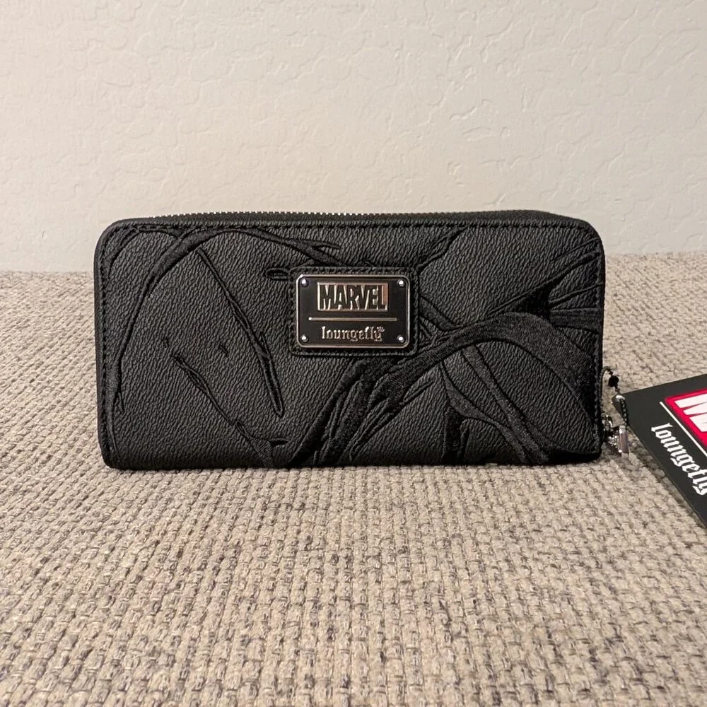 Loungefly Venom Zip Around Wallet - Marvel
